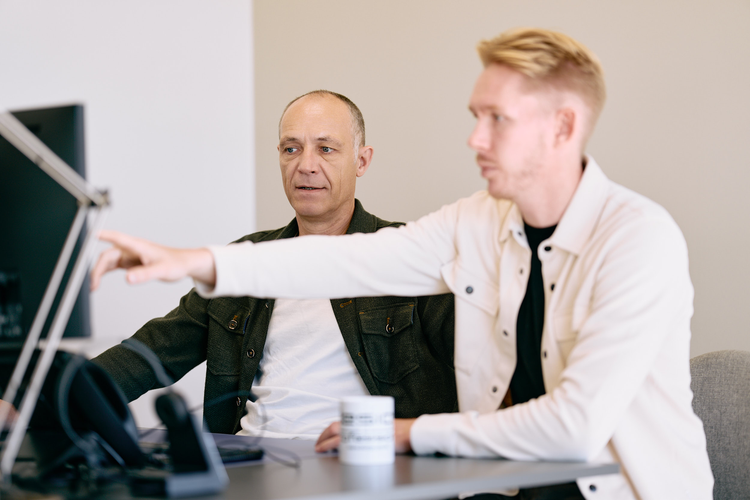 To personer fra hhv. Bornerups og GEJSER som taler om, hvorfor GEjSER har valgt EaaS-abonnementet 