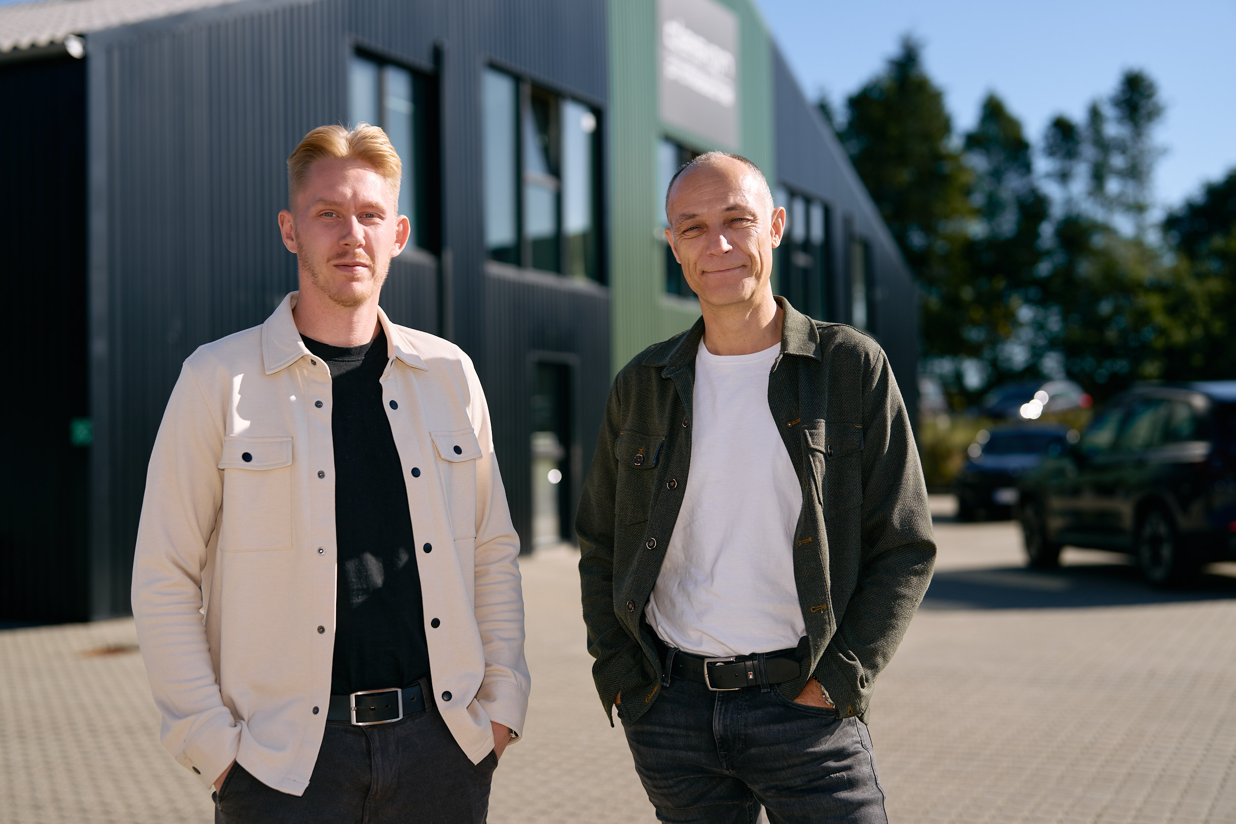 To personer fra hhv. Bornerups og GEJSER som taler om, hvorfor GEjSER har valgt EaaS-abonnementet