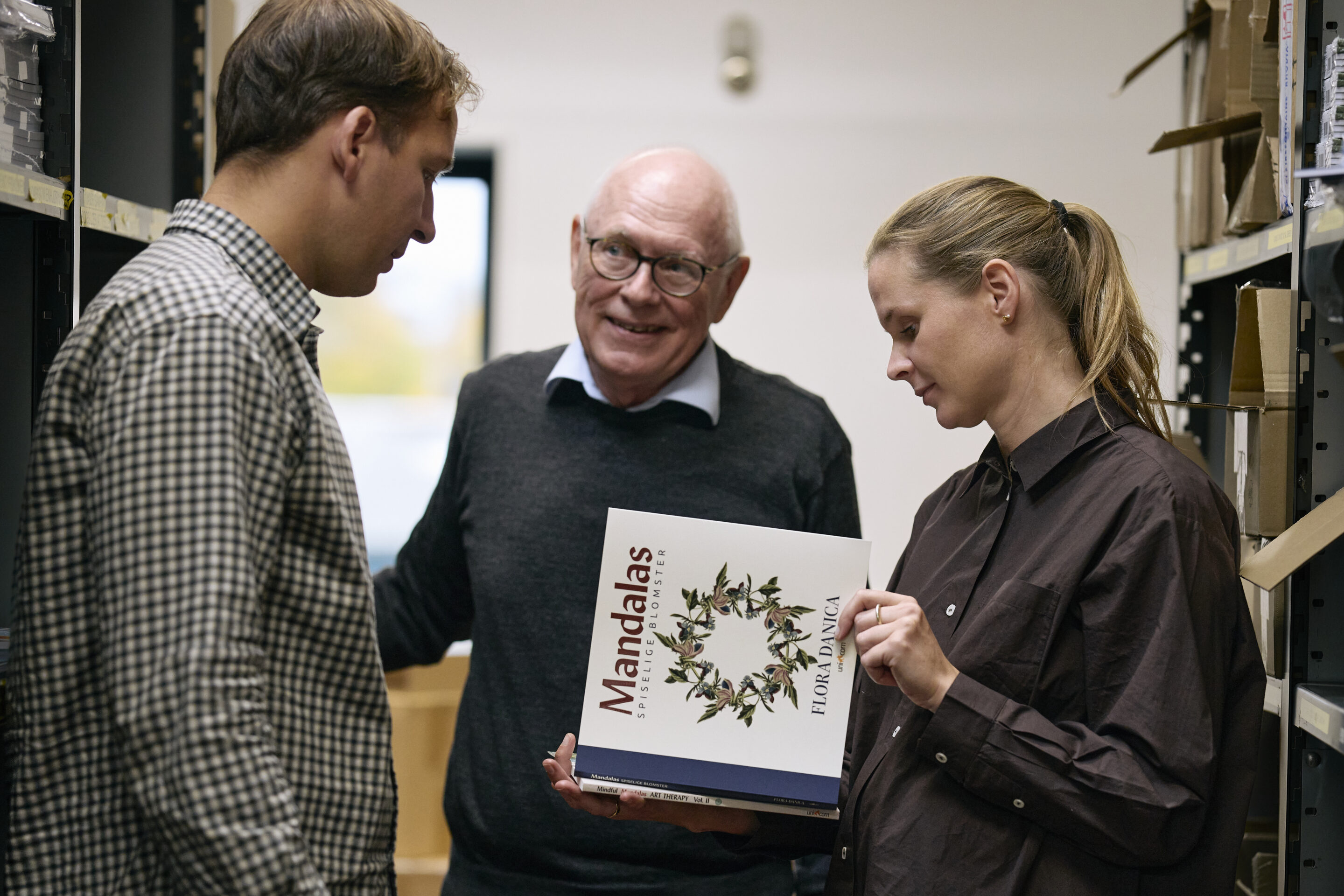 Medarbejdere fra Povl Klitgaard & Co og Bornerups i dialog